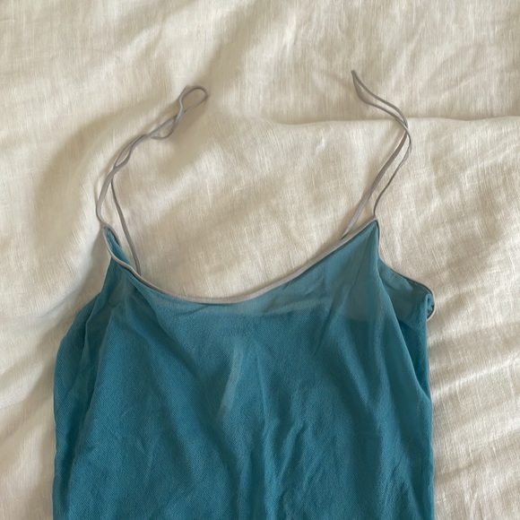 Vintage Free People Blue Camisole - Picture 2 of 5